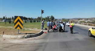 Fethiye'de çarpışan iki motosikletin sürücüleri yaralandı