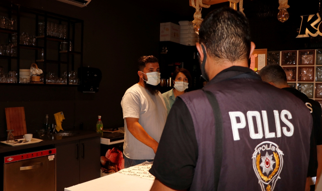 Fethiye'de eğlence mekanlarına polis denetimi