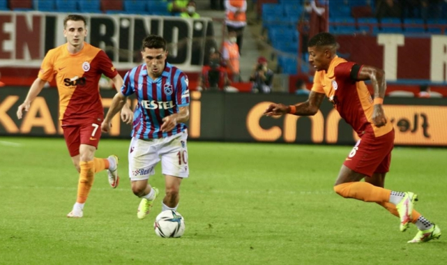 Galatasaray ile Trabzonspor yenişemedi