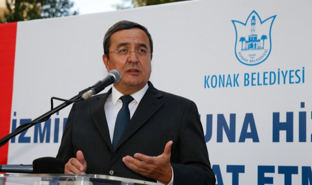 Konak’ta futbol camiasına yakışan anma