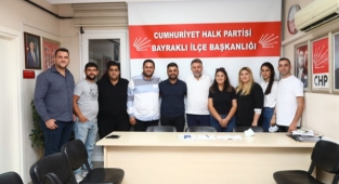 Serdar Sandal CHP Bayraklı Gençlik Kolları’yla Buluştu