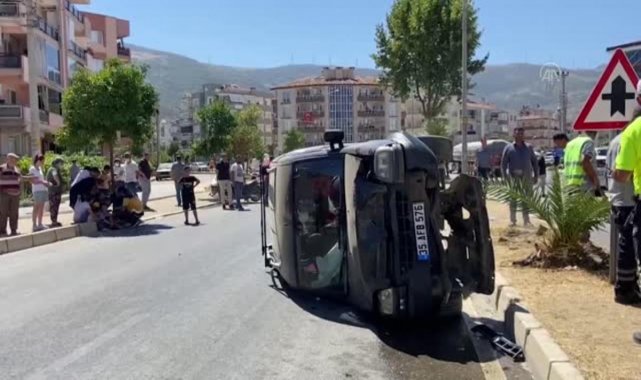 Tire'de kaza: 1 yaralı