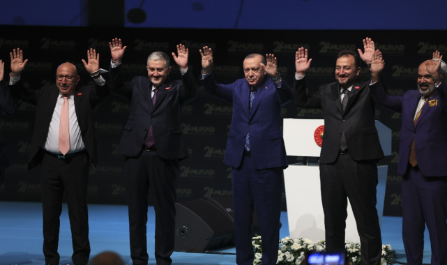 "Türkiye'yi 2023 hedeflerine birlikte ulaştıracağız"