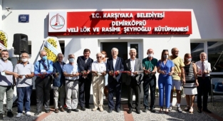 “Veli Lök ve Rasime Şeyhoğlu Kütüphanesi” açıldı