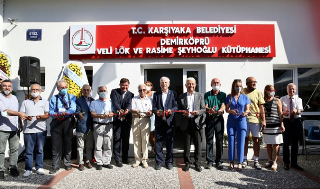 “Veli Lök ve Rasime Şeyhoğlu Kütüphanesi” açıldı