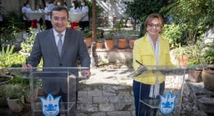 Barış Çocuk Orkestrası’na kucak açtı