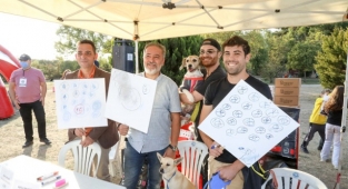 Buca can dostlarını ağırladı