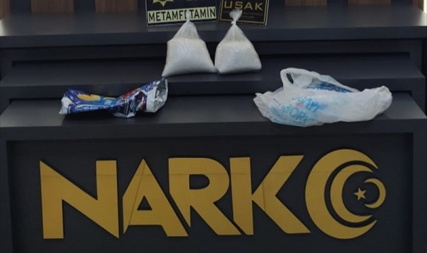 Cips paketlerinde uyuşturucu yakalandı