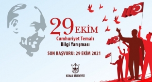 Cumhuriyet coşkusuna bilgi yarışması