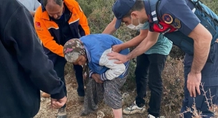 Denizli'de iki gündür aranan kadın ormanda bulundu
