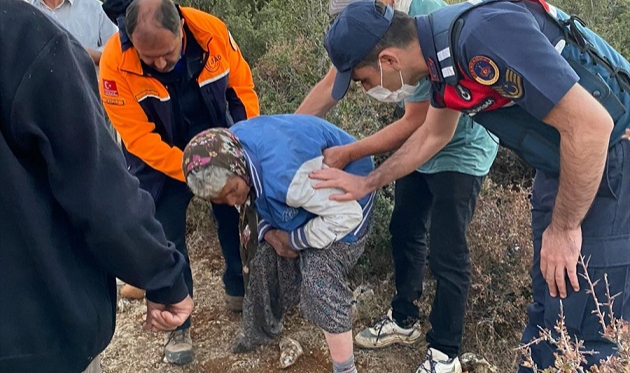 Denizli'de iki gündür aranan kadın ormanda bulundu