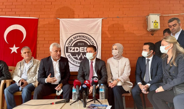 DEVA Partisi Genel Başkanı Babacan, İzmir'de incelemelerde bulundu