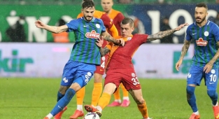 Galatasaray Rize’de son dakikada kazandı