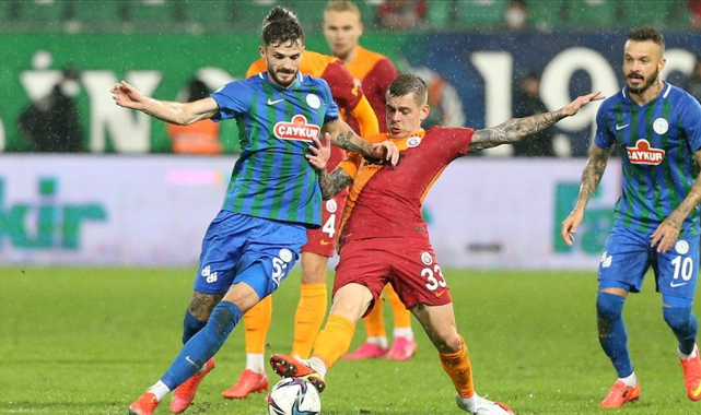 Galatasaray Rize’de son dakikada kazandı