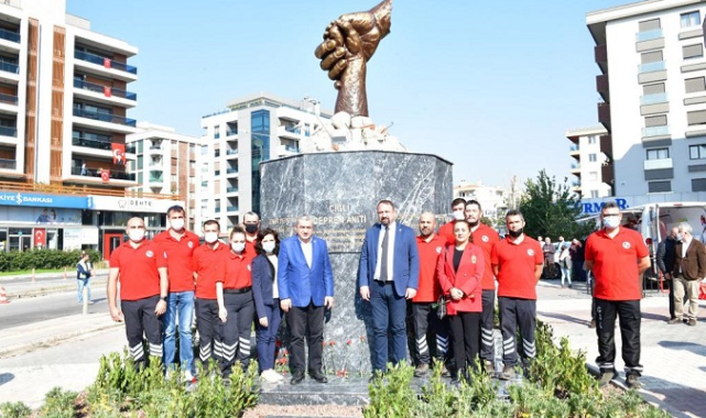 İzmir Depreminin Yıl Dönümü Çiğli'de Unutulmadı