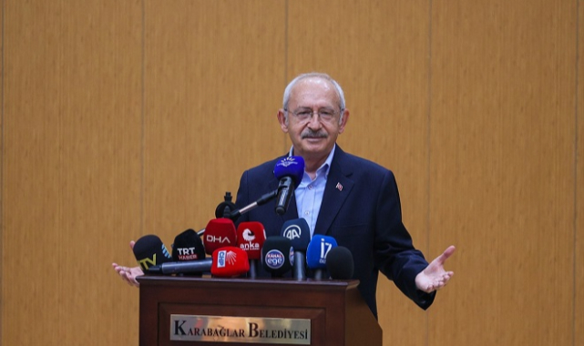 Kılıçdaroğlu, İzmir'de esnafa seslendi