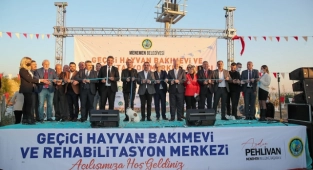 Menemen Belediyesi Geçici Hayvan Bakımevi Açıldı