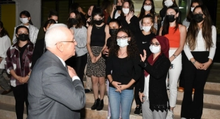 Öğrencilerden Başkan Selvitopu'na yurt teşekkürü