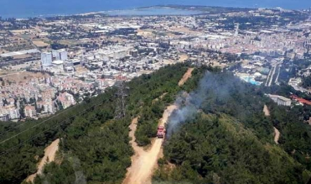 Ormanlık alandaki yangınla ilgili yakalanan zanlı tutuklandı