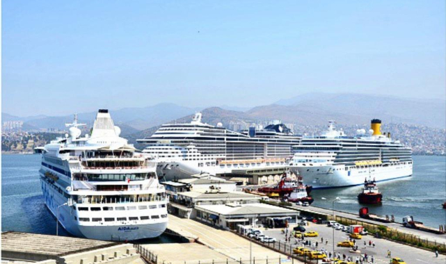 Rota İzmir, 32 kruvaziyer gemi geliyor