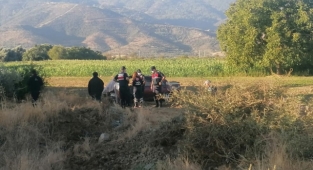 Tire'de trafik kazasında 2 kişi yaralandı