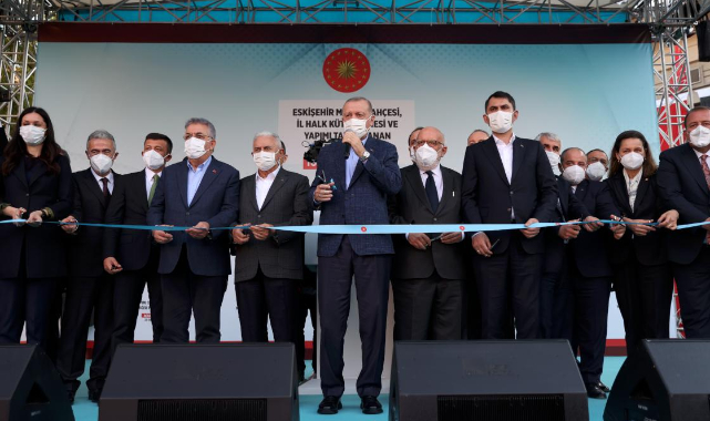 "Ülkemizi, önümüze çıkan her engeli birer birer aşarak büyüttük"