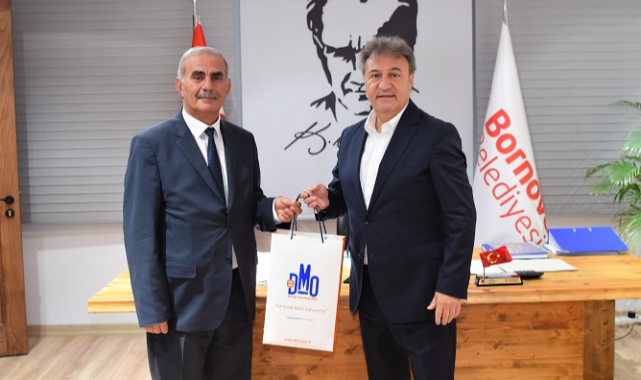 Başkan İduğ, DMO Bölge Müdürü Atila Aytekin’i ağırladı
