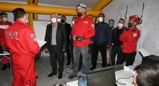Başkan Selvitopu AKUT tatbikatında