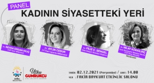 Çiğli’de “Kadının Siyasetteki Yeri” Konuşulacak