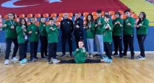 Gaziemir’in şampiyon Taekwondocuları