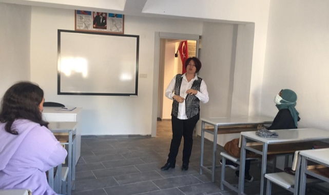 Karaburun Belediyesi Kurs Merkezi’nden eğitime merhaba!