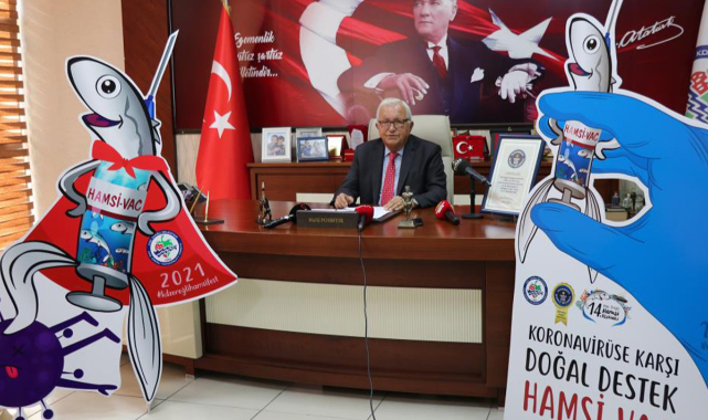 Koronavirüse karşı 'Hamsi-Vac'