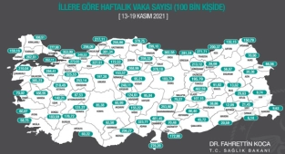 Kovid-19 vaka sayısı İzmir'de  yine arttı