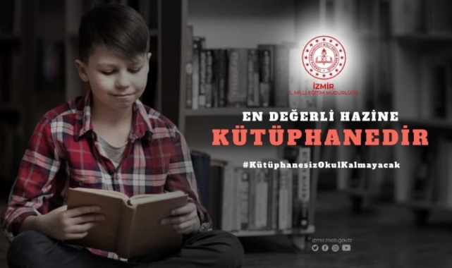 Kütüphanesiz Okul Kalmayacak