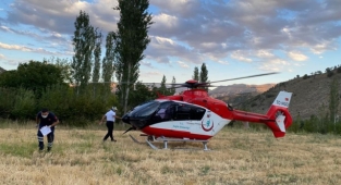 Uçak ve helikopter ambulanslar 3 bin 629 hasta ve yaralıyı taşıdı