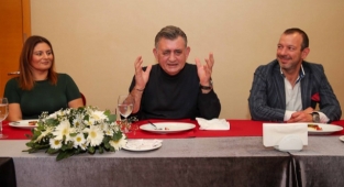 Ümit Zileli Kiwanis toplantısına konuk oldu