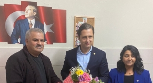 CHP İzmir İl Başkanı Deniz Yücel İmsed’i Ziyaret etti