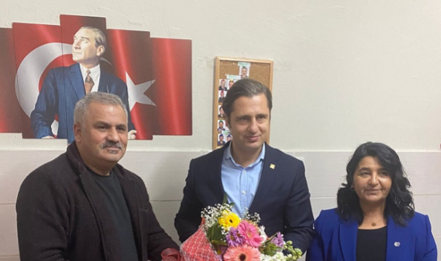 CHP İzmir İl Başkanı Deniz Yücel İmsed’i Ziyaret etti