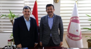 Hamza Dağ Kınık İlçesini Ziyaret Etti