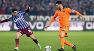 Lider Trabzonspor sezonun ilk yarısını 1 puanla kapattı