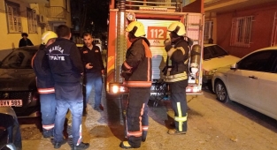 Manisa'da evde çıkan yangın söndürüldü