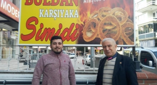 Meşhur  Buldan Simidi Denizli'de
