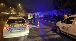 Otoyolda trafik kazası 1 ölü