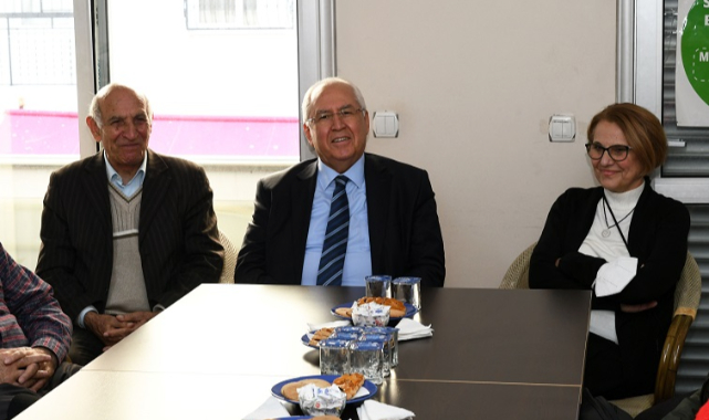 Selvitopu Karabağlar Kent Konseyi'ni ziyaret etti