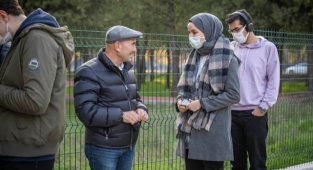 Soyer yılın son gününü üniversite öğrencileriyle geçirdi