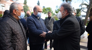 Başkan Mustafa İduğ’a coşkulu karşılama