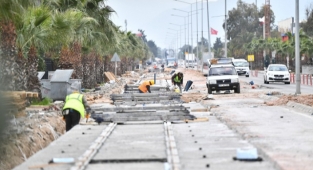 Çiğli Tramvayı’nda çalışmalar hızla devam ediyor