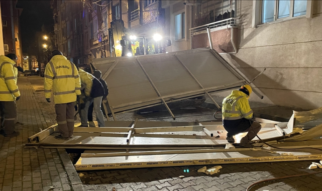 İstanbul ve Kırklareli'nde fırtına etkili oldu