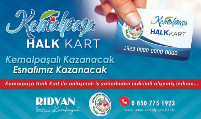 Kemalpaşa’da Halk Kart Projesi Büyüyor