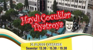Kınık Belediyesinden Karne Hediyesi Çocuk Tiyatrosu
